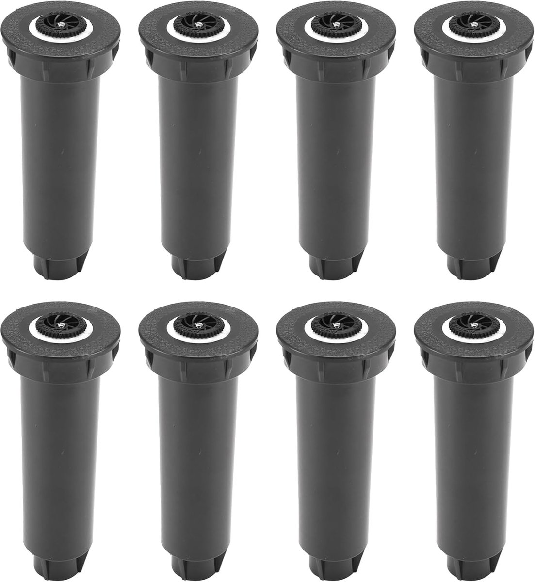 8-delige professionele pop-upsproeier, instelbare sproeiafstand van 3–6 m voor sprinklerirrigatie van grasland/tuin/gazon