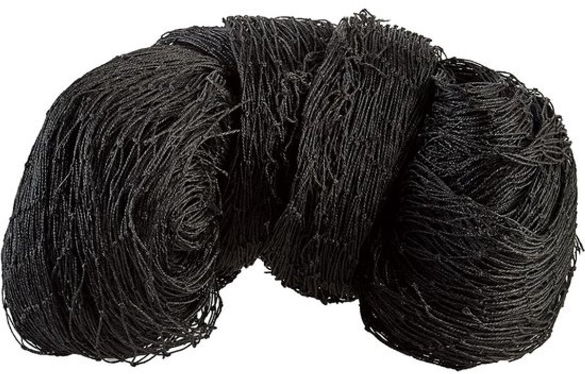 Kattennet Balkon - Veiligheidsnet Kat - Buiten Leven - Weerbestendig UV-bestendig - 8 x 3 Meter - Zwart