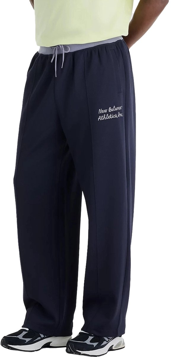 New balance sport legacy pique broek in de kleur . Zwart