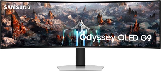 Samsung Odyssey G9 Gaming Monitor 49 inch DQHD OLED 240Hz - Samsung Electronics Benelux - €890,00