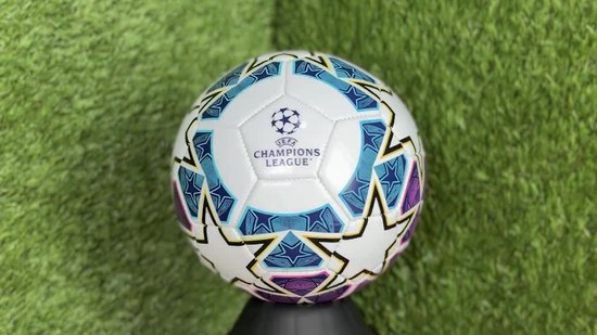 Champions League Bal Voetbal - Officiële Fanbal - Buitenspeelgoed - Recreatief Gebruik - Maat 5 - Sport - Spel - Blauw/Wit