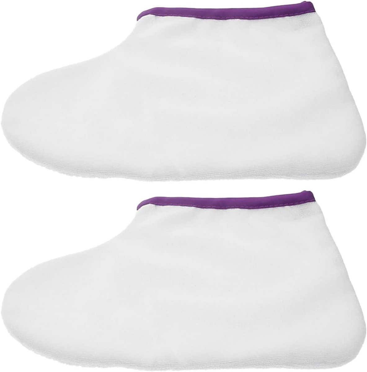 Voetmasker sokken voor voetverzorging met paraffinewas, huidafdekking, spa-afdekkingen voor ontspannende voetmassage en groeitherapie in de salon