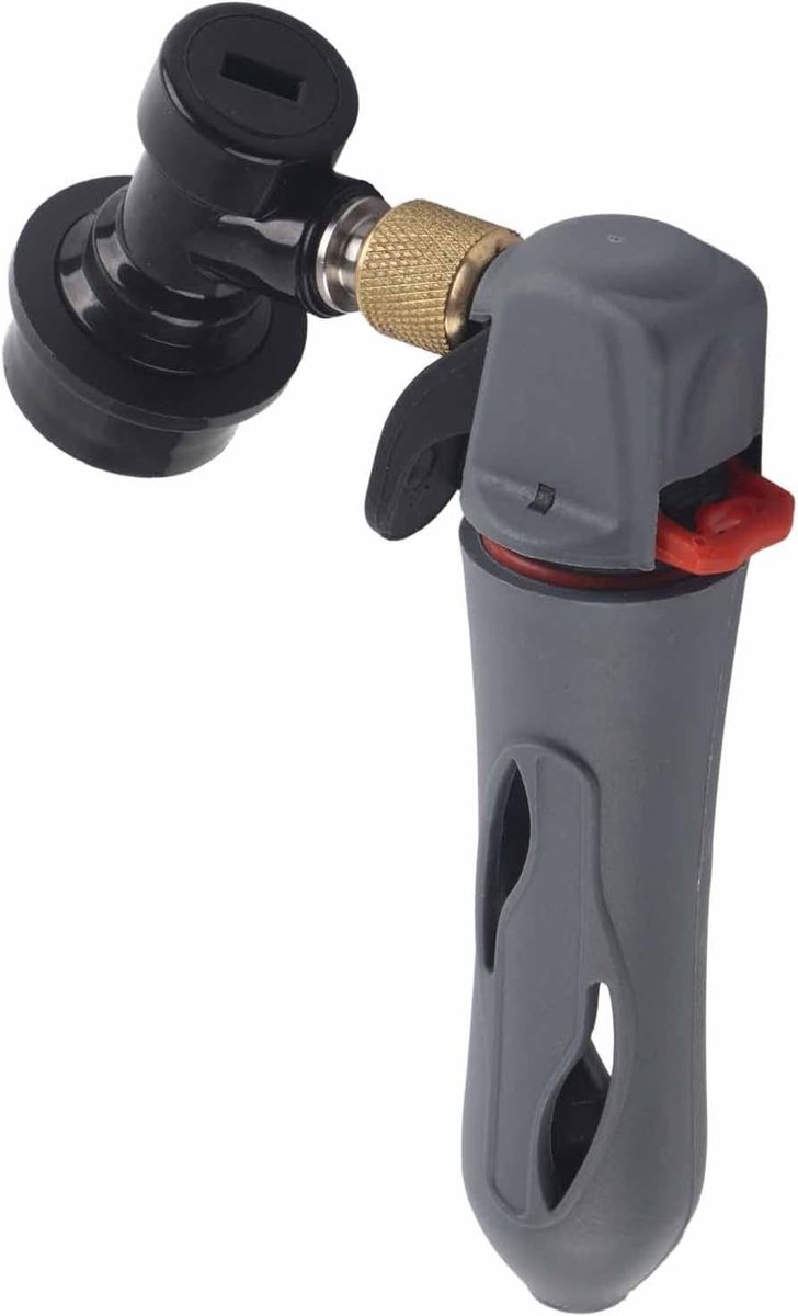 CO2 Injector voor Draagbare Keg Charger met Ball Lock voor Thuisbrouwerij en Tapbier Systemen - Ideaal voor Thuisgebruik