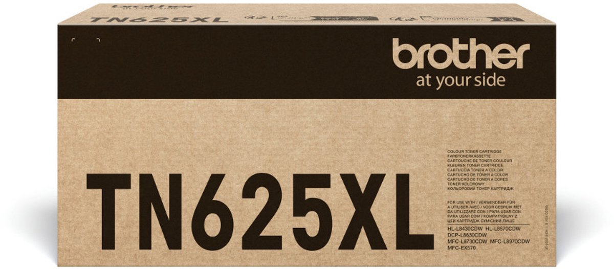 Image of Brother TN-625XLBK tonercartridge 1 stuk(s) Origineel Zwart
