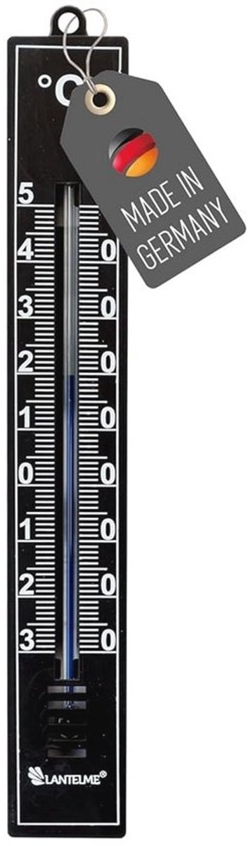 Analoge thermometer voor binnen en buiten - Weerbestendig en veelzijdig - Temperatuurbereik -30 tot +50 °C