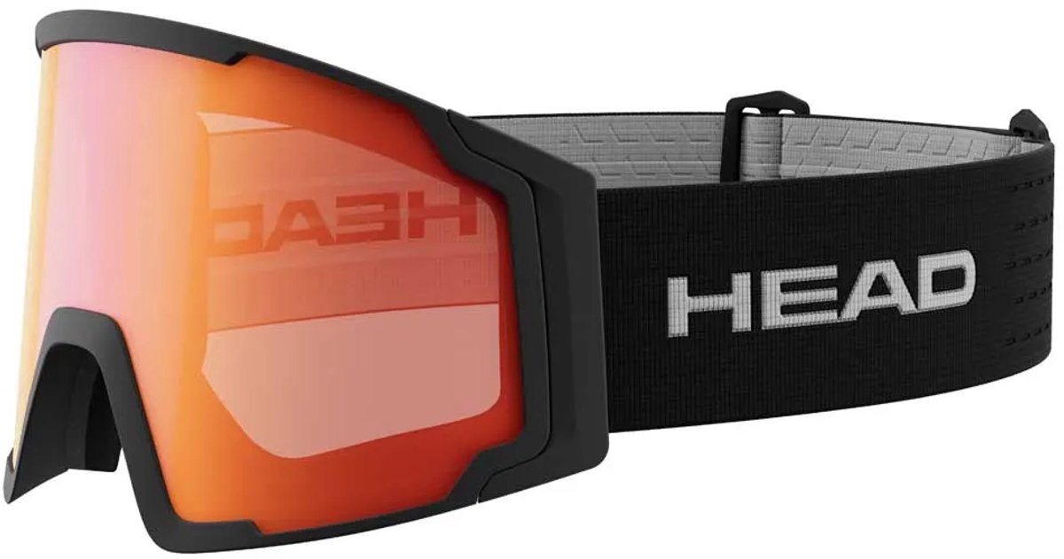 Skibril HEAD Unisex Neves Red/Black - Large