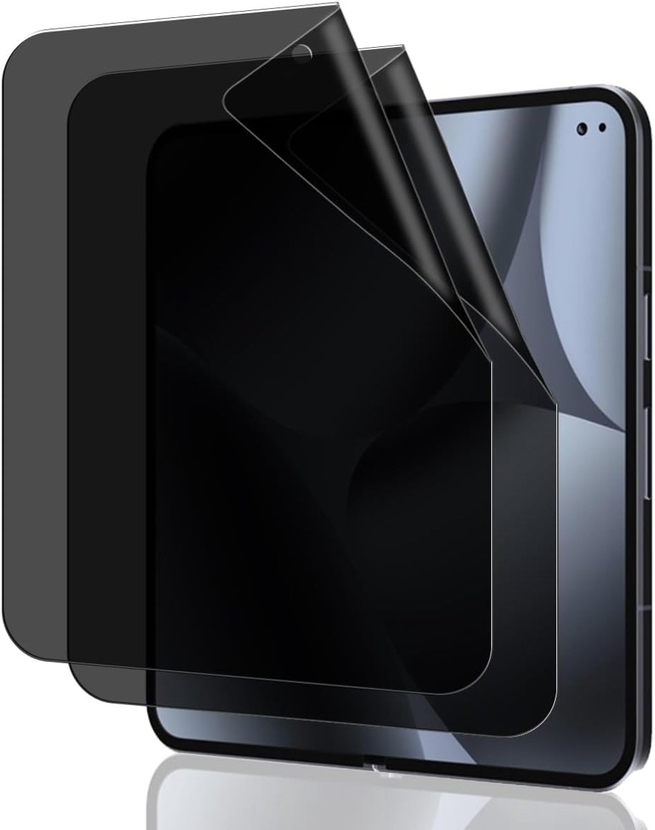 Inkijkbescherming voor Google Pixel 10 Pro Fold, geen gehard glas, krasbestendig, eenvoudig te installeren, TPU-displaybeschermfolie voor Google Pixel 10 Pro Fold