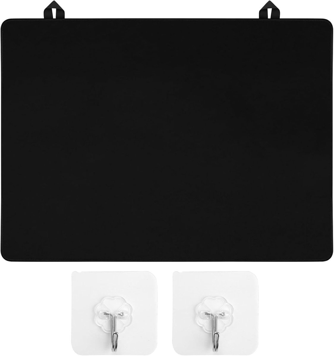 Hittebestendige keramische kookplaatbedekking 61.5 × 53 cm, krasbestendige bescherming voor inductie- en elektrische fornuizen, spatbescherming en onderhoudsgemak