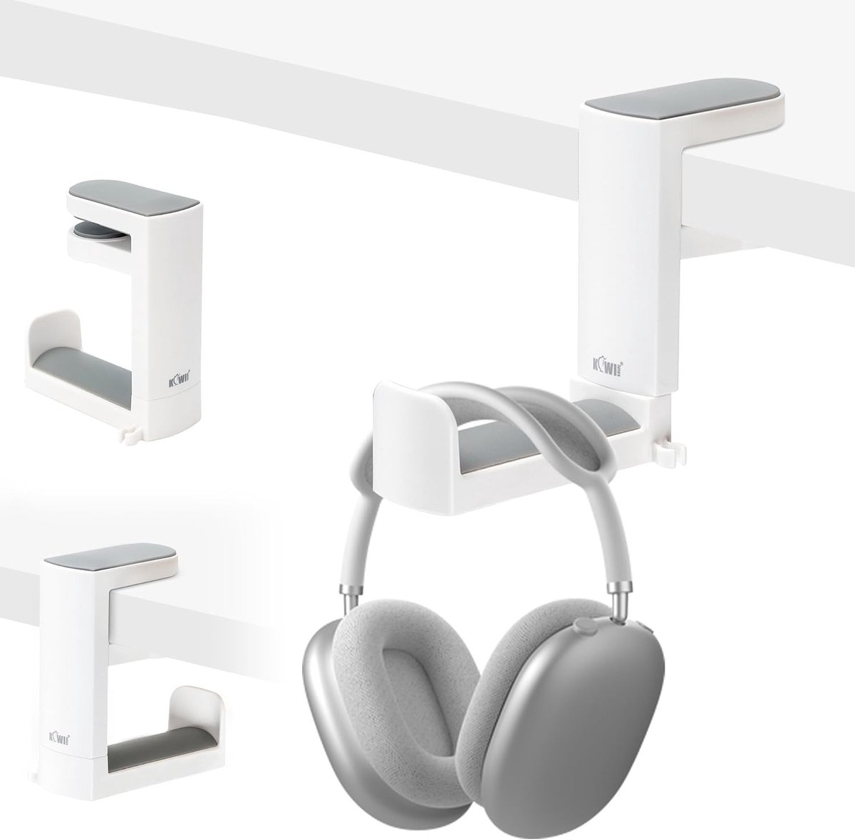 Ondersteunende Hoofdtelefoonhouder voor Onder Bureau, Ideaal voor Gaming en PC Gebruik