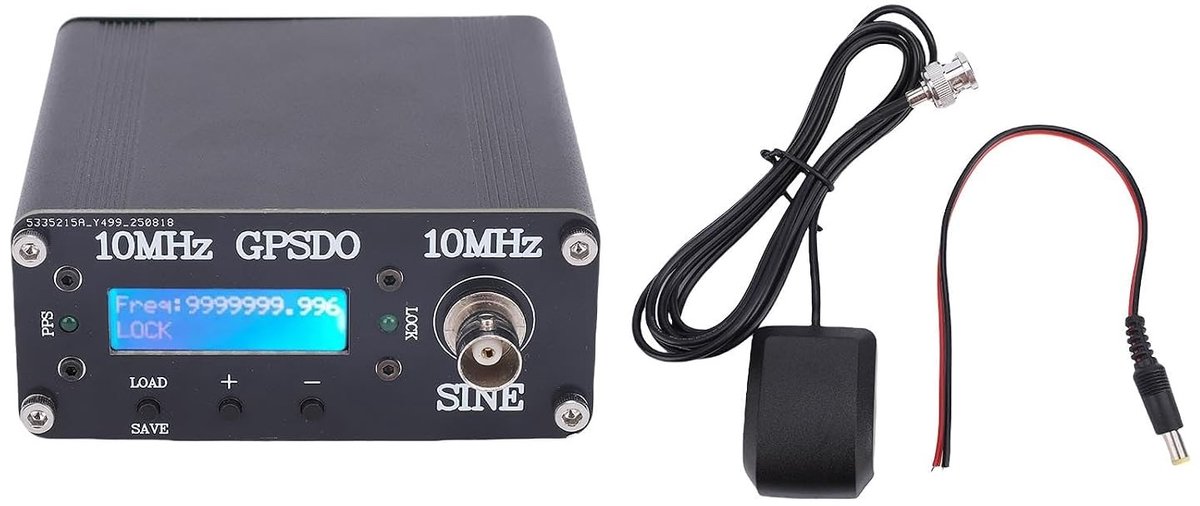 10MHz GPSDO Disciplined Oscillator Hoge Precisie Klok met 10MHz Uitgang voor Audio Decoders en Frequentiemeters