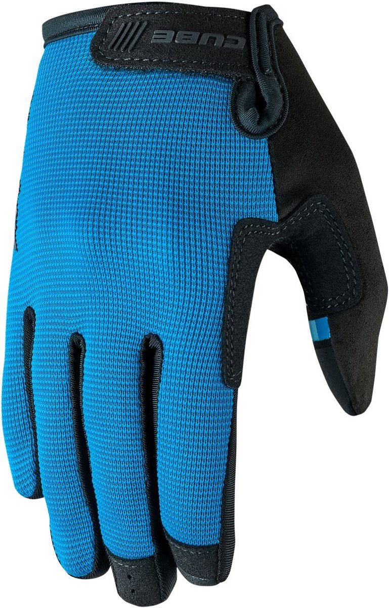 CUBE GLOVES ROOKIE GRAVITY LONG FINGER ACTIONTEAM TOPAS BLUE