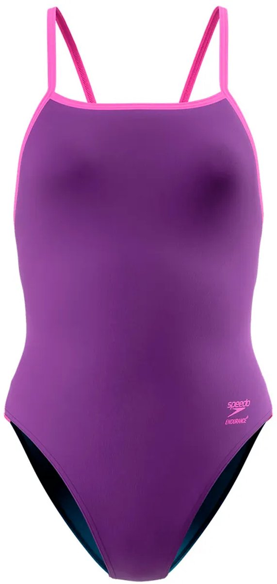 Speedo Solid Triback Zwemkleding Paars 30 Vrouw