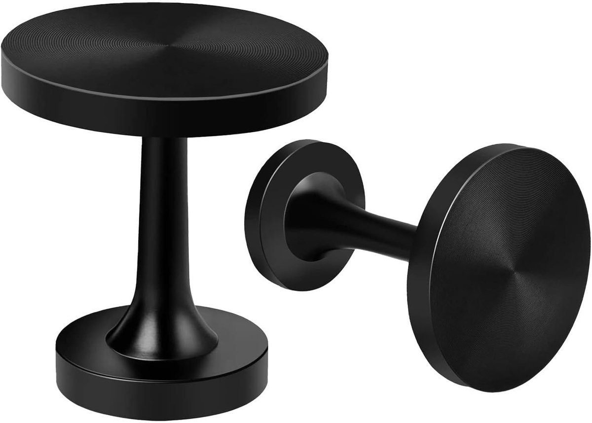 Gordijn terughoudingen metalen - zwarte medaillon - moderne vintage stijl - elegant gordijnen vasthouden - ShopVlot