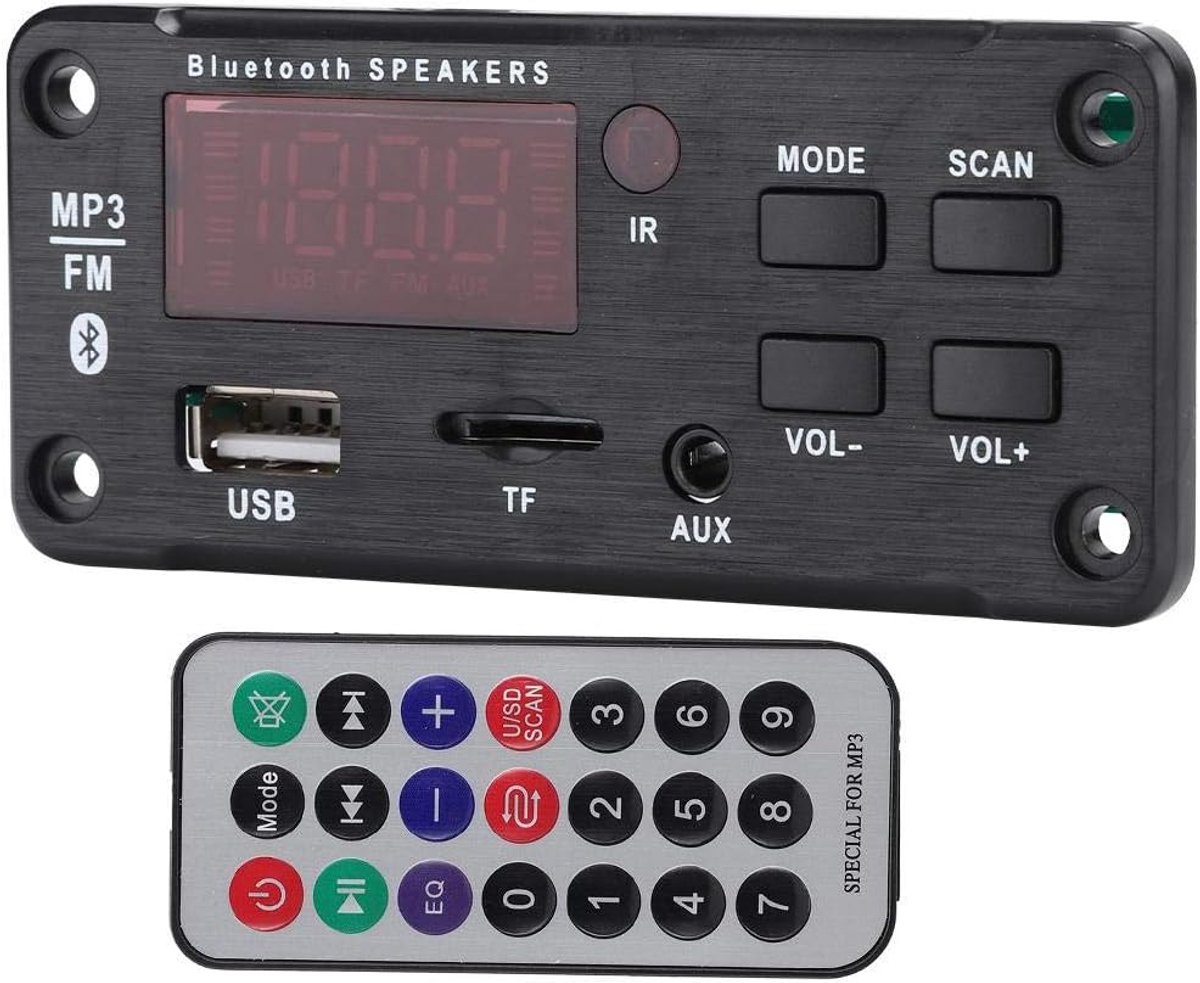 USB MP3 set-top box kaart auto audio Bluetooth MP3 set-top box kaart bluetooth 5.0 oproep opname module Handsfree - ShopVlot