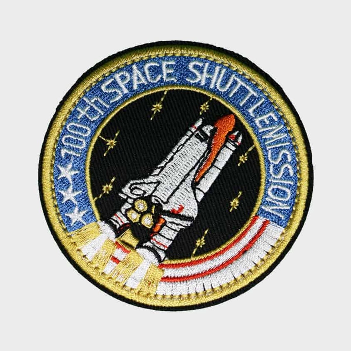 Patchy® – Spaceshuttle II Strijk Embleem Patch 8 x 8 cm