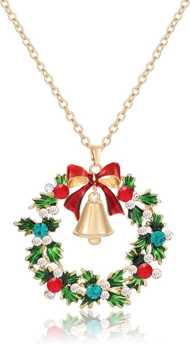 Sierlijke Kerstketting voor Vrouwen en Kinderen, Prachtige Kersthangertjes en Accessoires voor de Feestdagen
