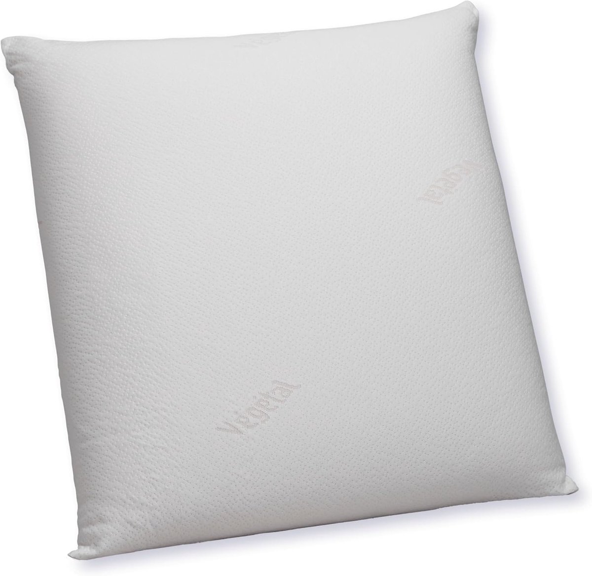 SnelShoppen - Ergonomisch Groentekussen 60 x 60 cm, Geheugenfoam, Nek- en Wervelsteun, Afneembare Hoes, Vochtregulerend, Machinewasbaar tot 40 °C
