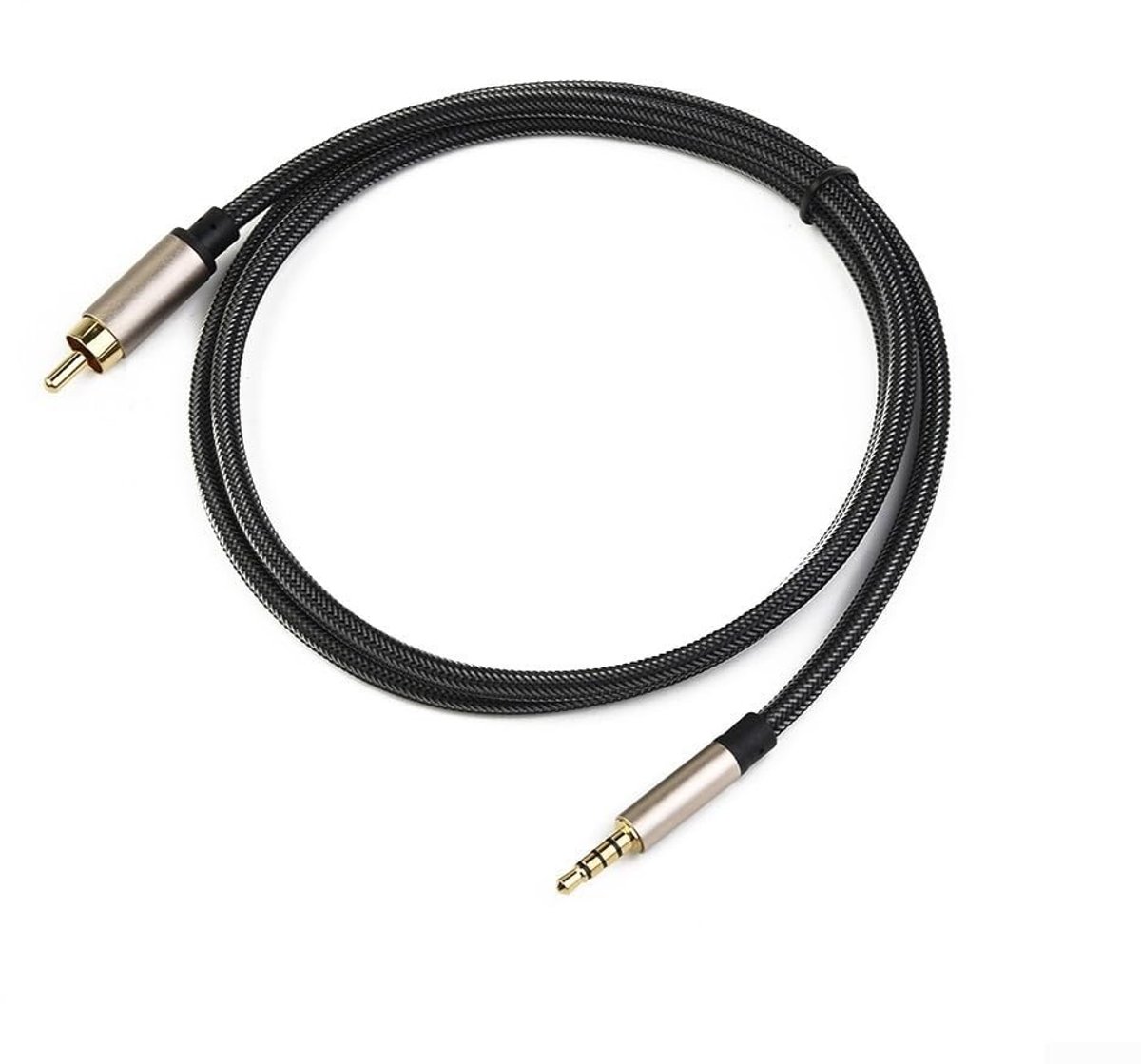 3.5mm naar SPDIF digitale coaxiale audiokabel voor HDTV, soundbar en audio receiver (1M) met hoge geluidskwaliteit en duurzame verbinding