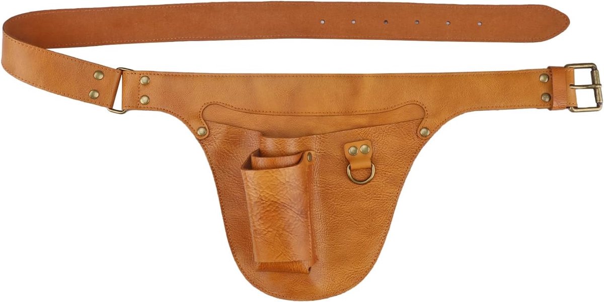 Tuinhulpmiddelen tas - zachte leren tailleband - verstelbare riem - ideaal voor vakmensen - ShopVlot