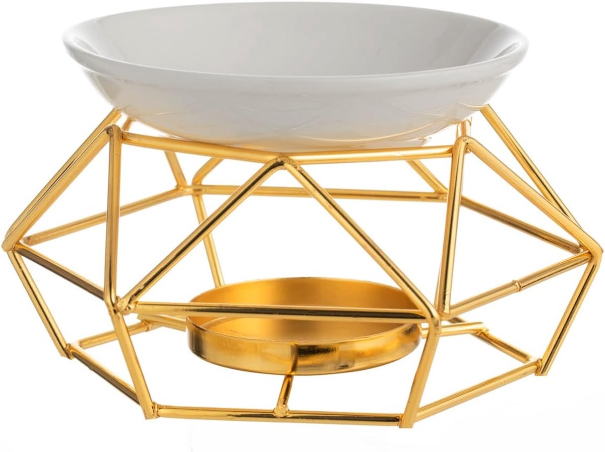 Geurlamp - Goud - - Geometrisch Ontwerp - Voor Thuisgebruik