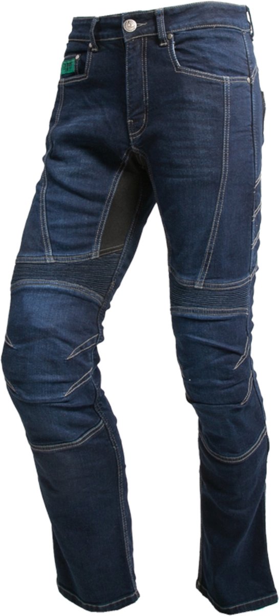 MUGENRACE Dames Blauwe Motorjeans - Broek