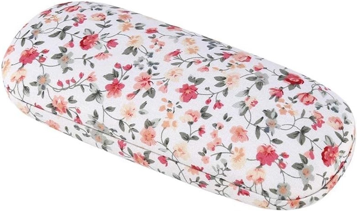 Floral Brilhoes van Hard Shell met Bescherming, Lichtgewicht en Draagbaar voor Zonnebrillen en Leesbrillen