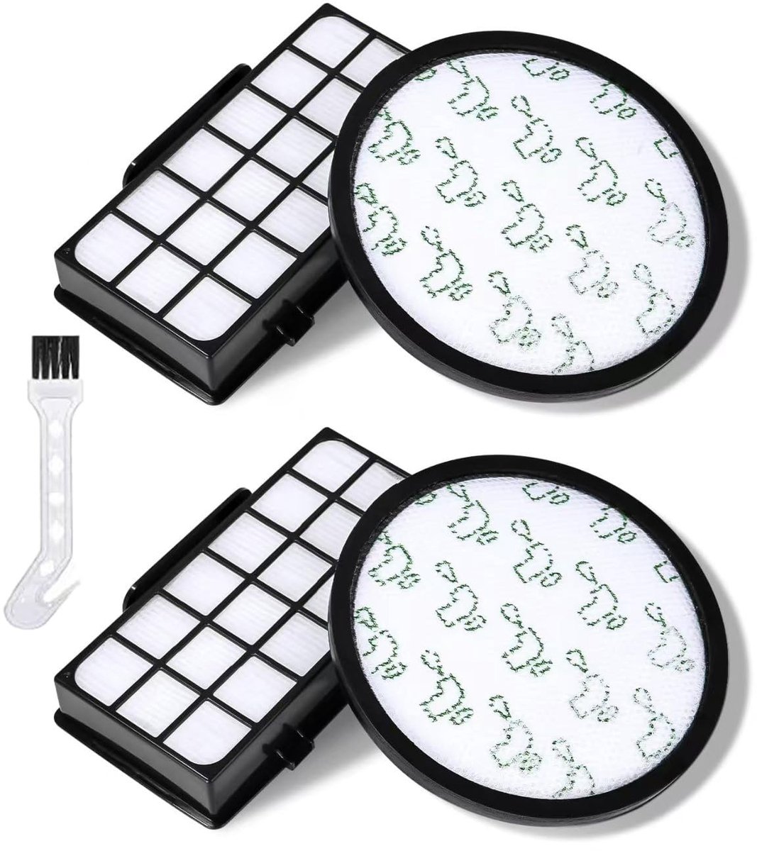 Stofzuigerfilters 2 sets - Reservefilters voor Rowenta X-Trem Power en Silence Force - Verbeterde filtratie - ShopVlot