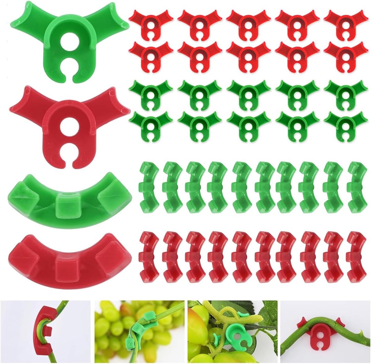 120 Stuks Plant Benders, Plant Training Clips voor Bending, Lage Stress Klemmen voor Groei Richting Veranderen en Stelen Trainer