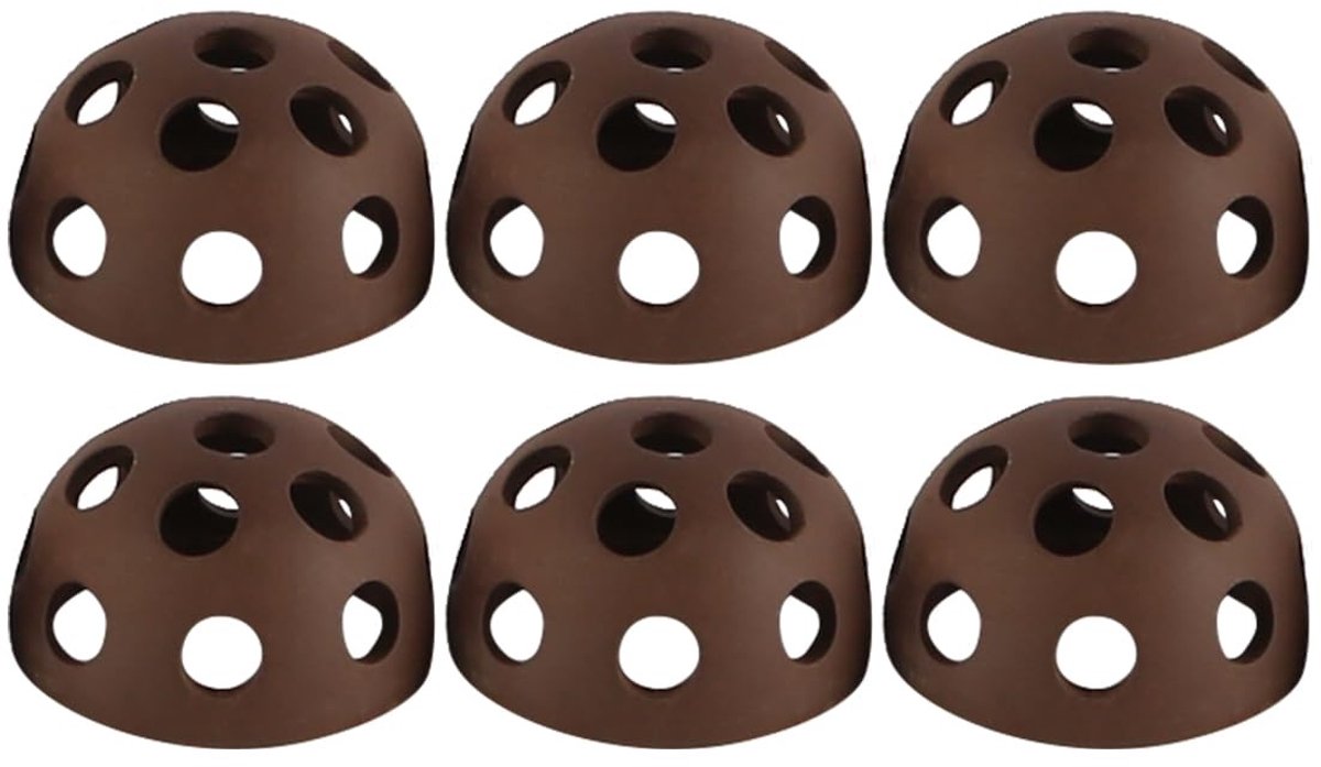 Dailygoods - Keramische Schuilplaatsen voor Aquariumaccessoires - 6 Stuks