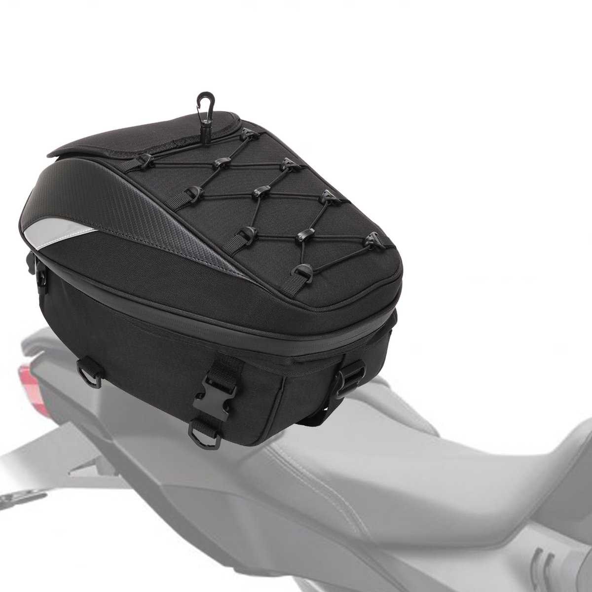Dailygoods - Motorfiets Zadeltas - Bagagetas Zadeltassen in Zwart, 5 Liter