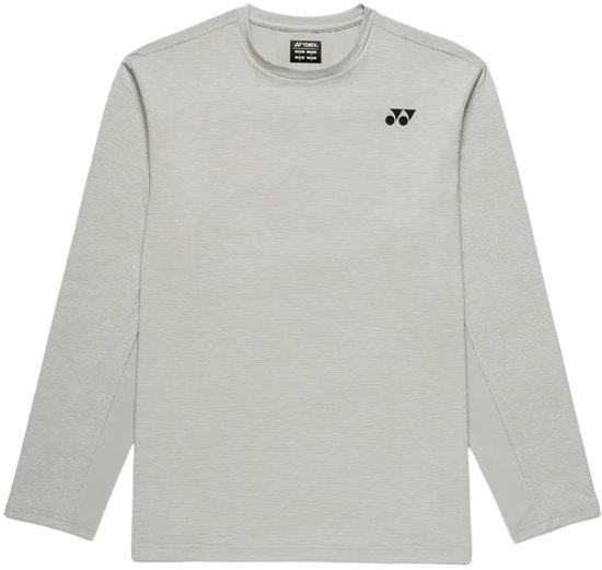 Yonex Ml T-shirt Met Lange Mouwen Grijs L Man