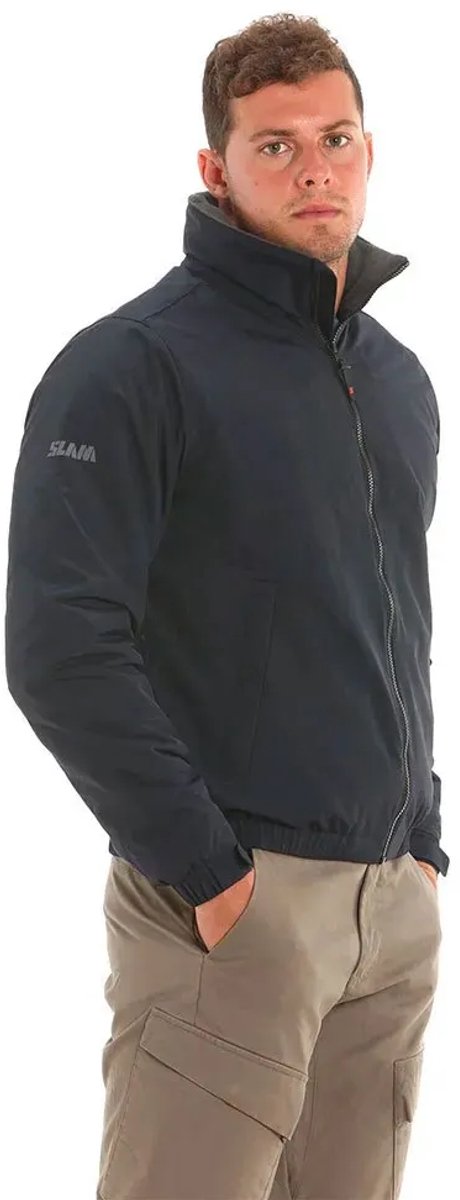 Slam Sailing Warm Jas Blauw L Man