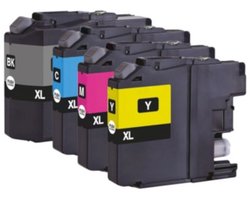 Huismerk Brother LC-422XL inkt cartridges 4-Kleuren Multipack (126 ml)