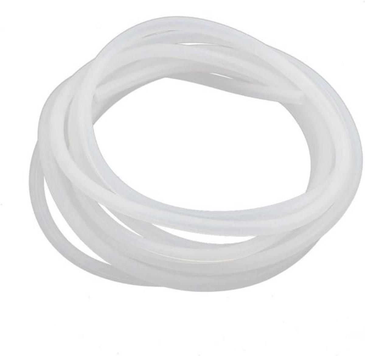 Flexibele Hoge Temperatuur Siliconen Slang 2mm x 4mm Transparant per Meter
