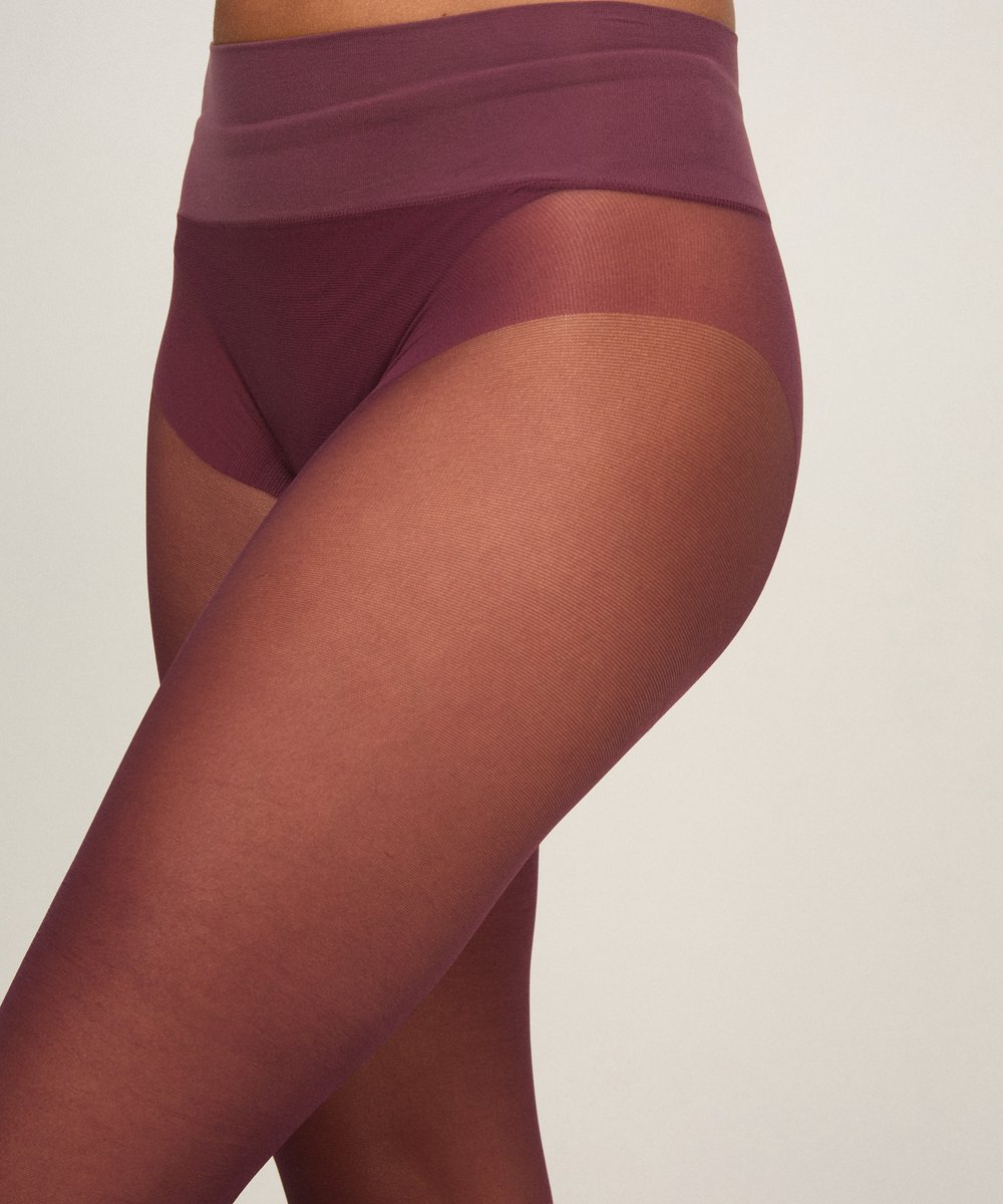 Hunkemöller Tight 20 Denier Seamless Velvet Touch Paars