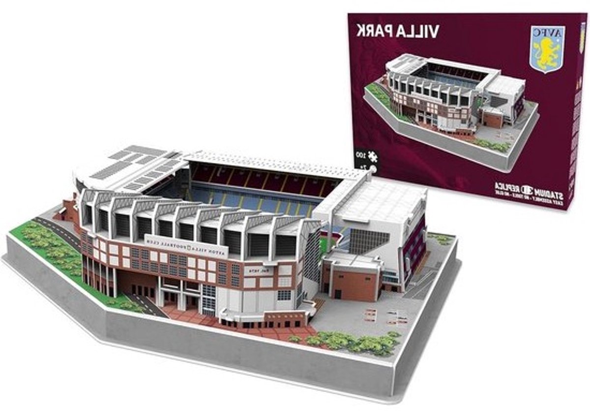 3D Legpuzzel Stadion voor Voetbalfans - 116 Stukjes - Bouwpakket Clubhuis