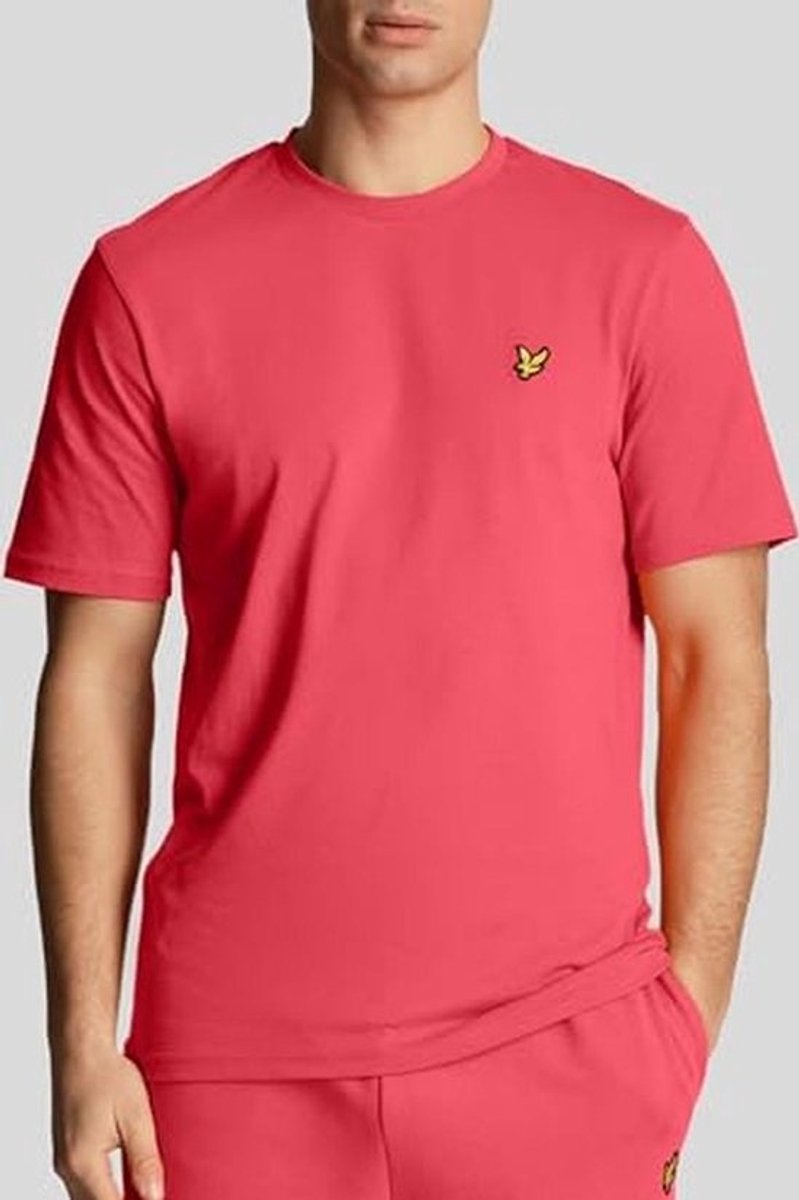 Effen T-Shirt voor Heren in Jet Black