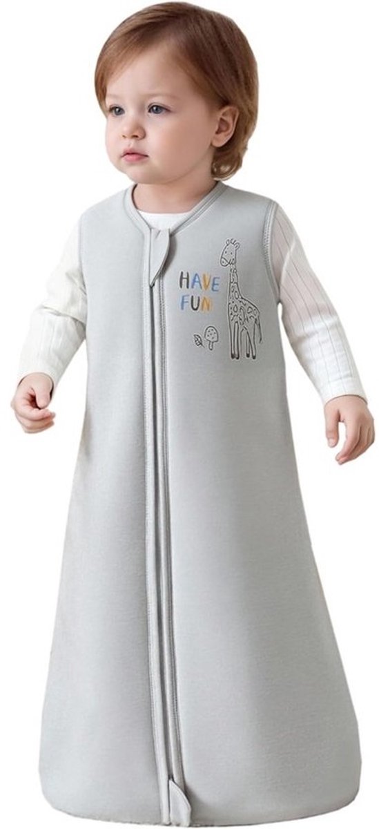 Baby Slaapzak - Babykleding - Veilig Slapen - 1.5 Tog - Pak van 2 - Naturel