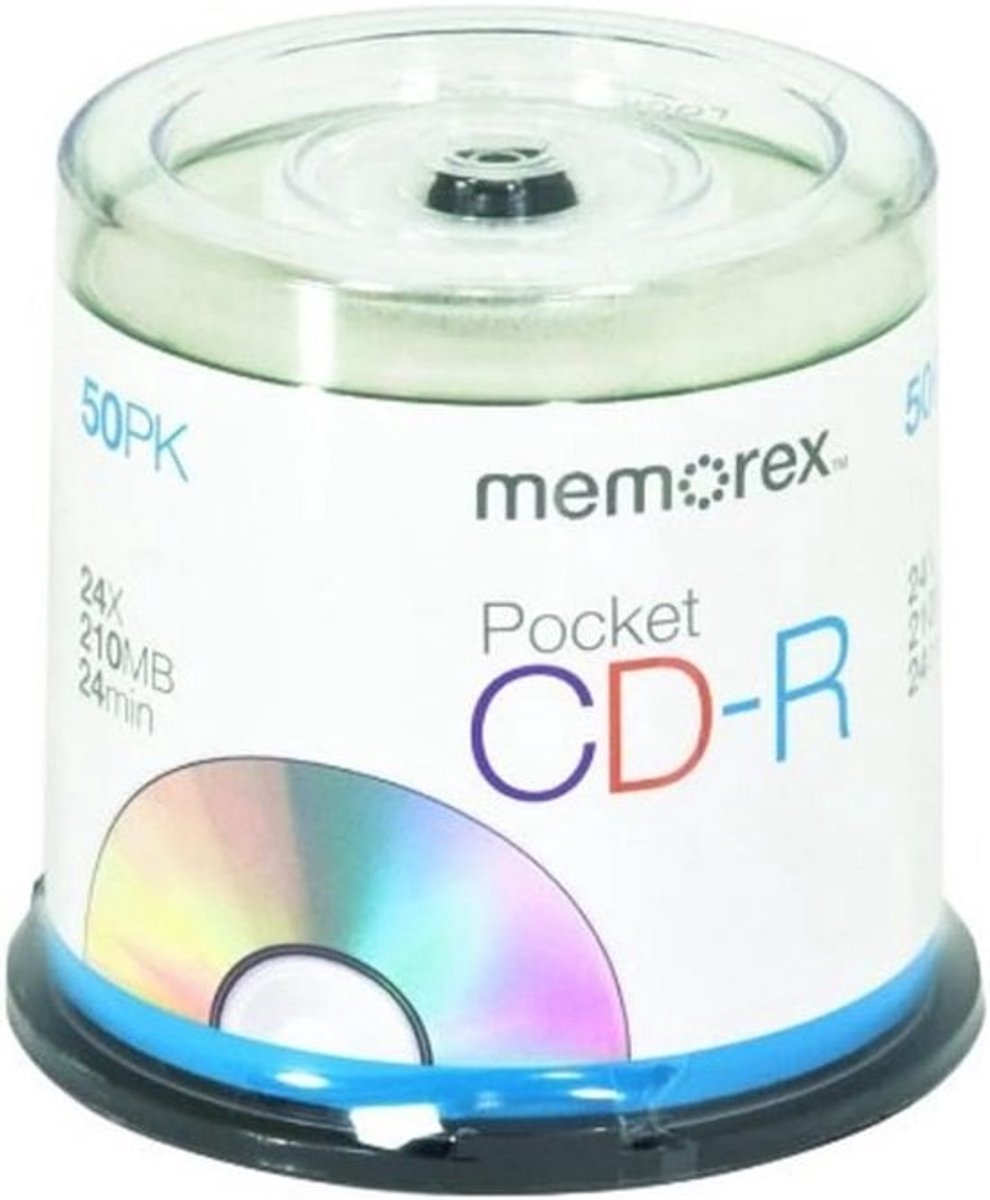 Pocket CD-R 210 MB 50 stuks