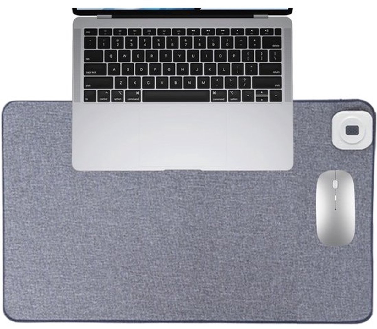 Verwarmde bureau mat - Elektrisch bureau kleed - Warm en droog werken - Veiligheid oververhitting bescherming - 60x36 cm - Meerkleurig