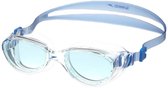 Speedo Futura Hydrospex Zwembril - Comfortabele Duikbril Volwassenen - Anti condens & UV-bescherming - Recreatieve Zwembril met Verstelbare Band - Clear/Blauw