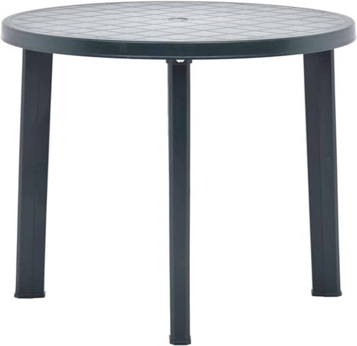 Tuintafel - Terrastafel Balkontafel - Buiten Eten - Weerbestendig Kunststof - 89 x 72 cm - Groen