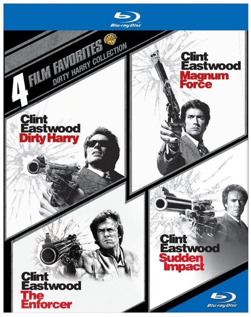 4 Film Favorieten: Dirty Harry Collectie