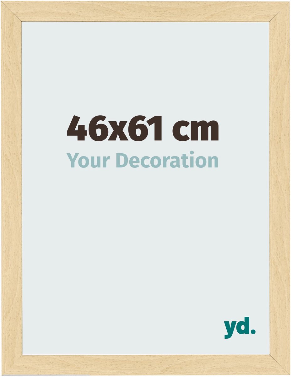 Your Decoration - Fotolijst 46x61 cm - MDF - Beuken Decor - Bologna