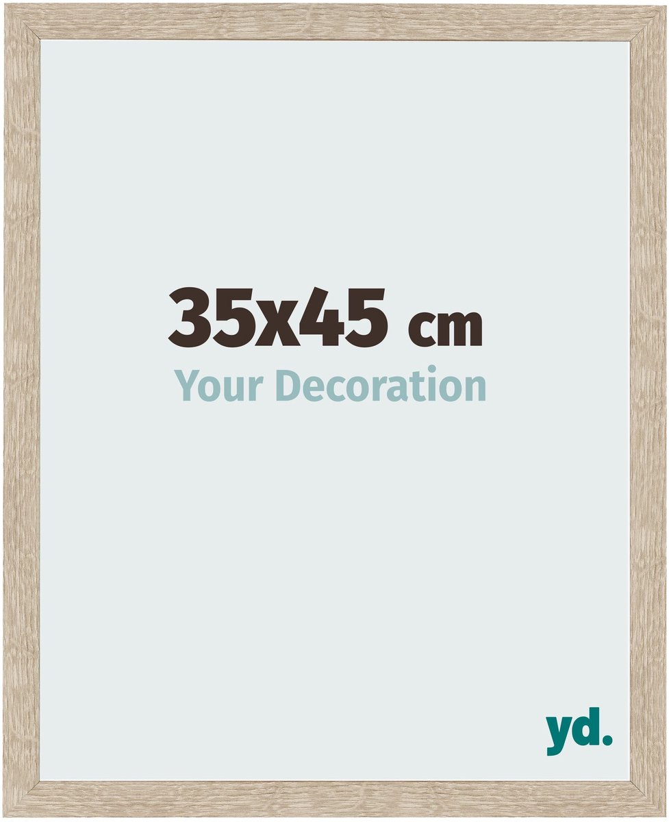 Your Decoration - Fotolijst 35x45 cm - MDF - Sonoma Eiken - Bologna