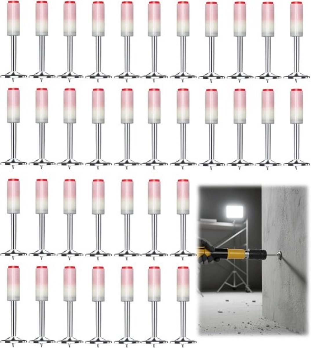 Ronde Spijkers voor Spijkerpistool - 400 Stuks Beton- en Plafondspijkers