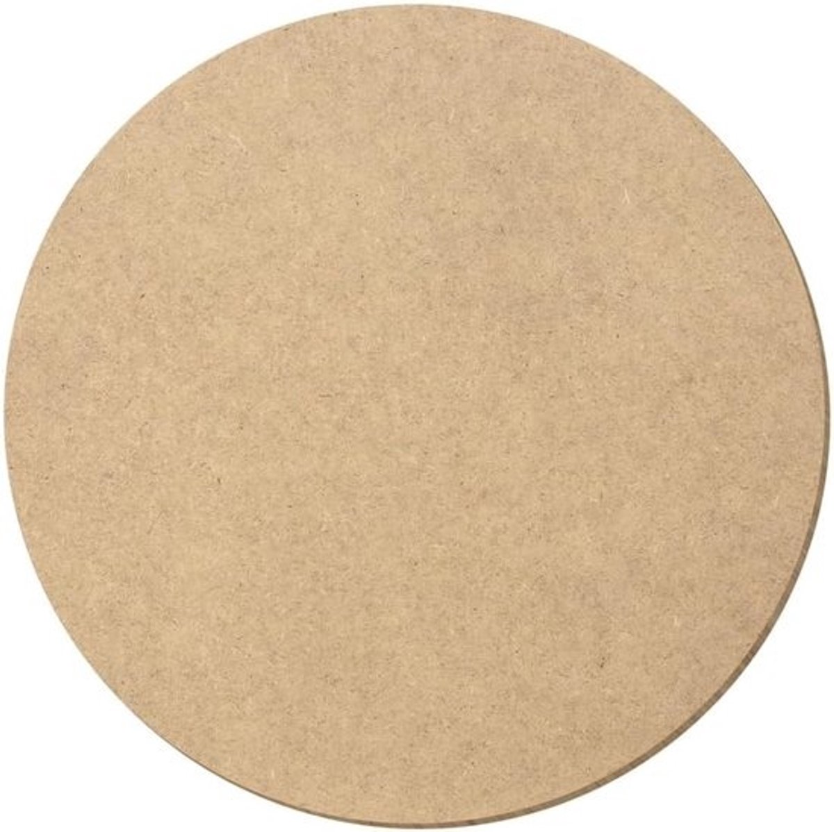 Houten Schijven - MDF Cirkels - Hobby Decoratie - Gelaserd Glad - 50 Stuks - Onbehandeld