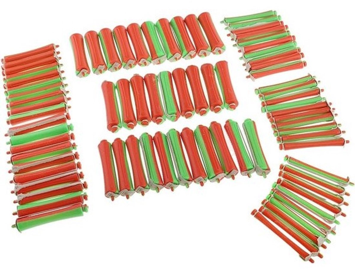 80 Stuks Hittevrije Krulspelden Set - Diverse Maten voor Natuurlijke Krullen en Volume
