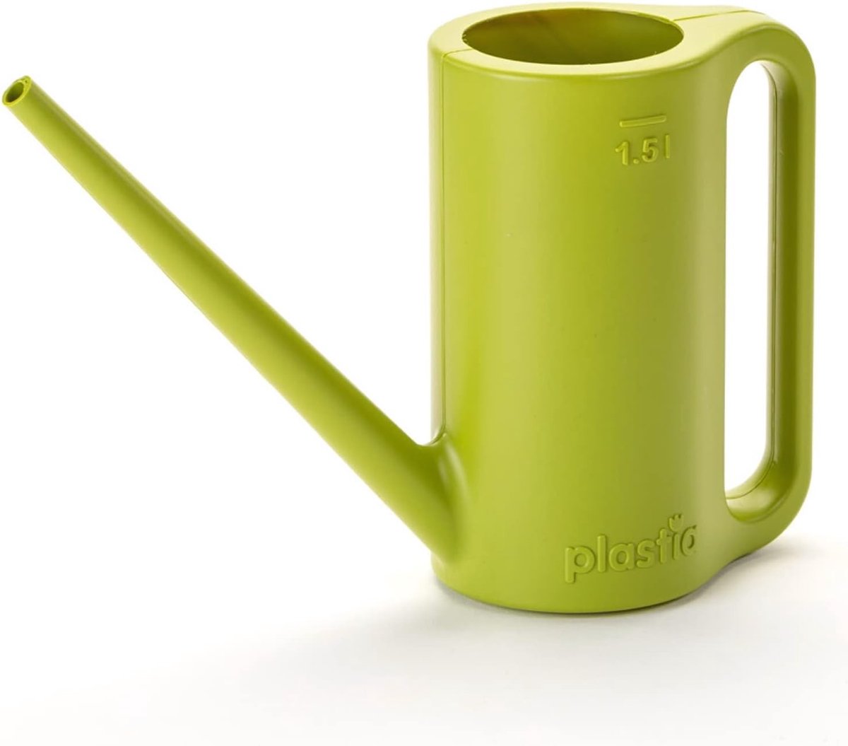 Gieter - Groen - 1,5 L - Hoogwaardig Kunststof met Lange Tuit - Voor Binnen en Buiten