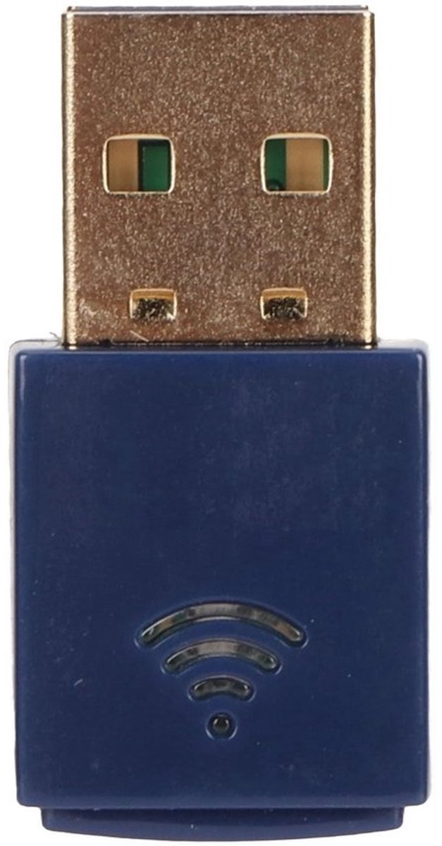 Dailygoody - Hoge Snelheid USB WiFi-adapter - 150 Mbps Snelheid - Plug and Play - Voor OS X - Draadloos Netwerk - Geschikt voor Computers - Compact fo..